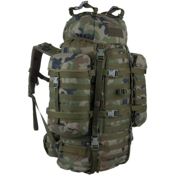Wisport zaino Wildcat 65L in Woodland polacco