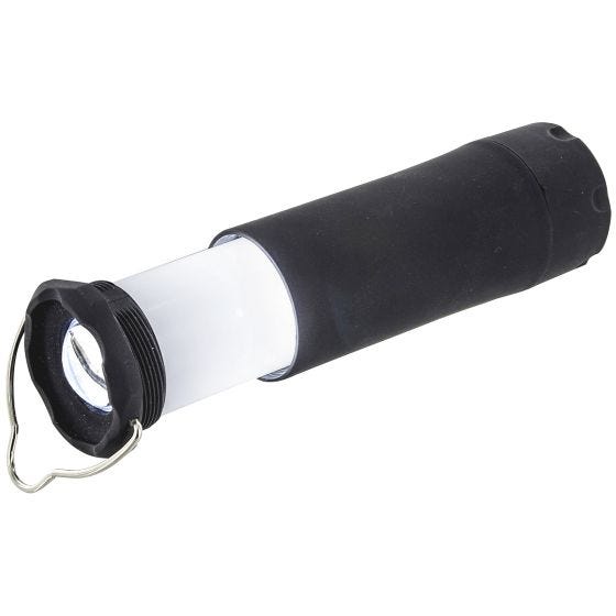 Highlander torcia/lanterna estendibile LED 1W in nero