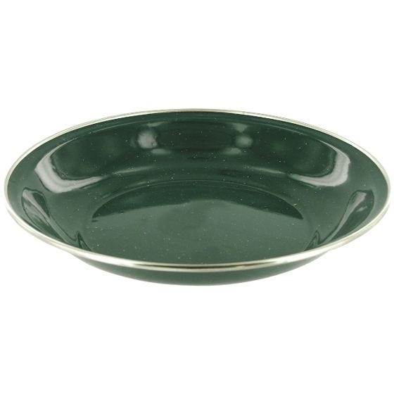 Highlander piatto da zuppa deluxe smaltato in verde