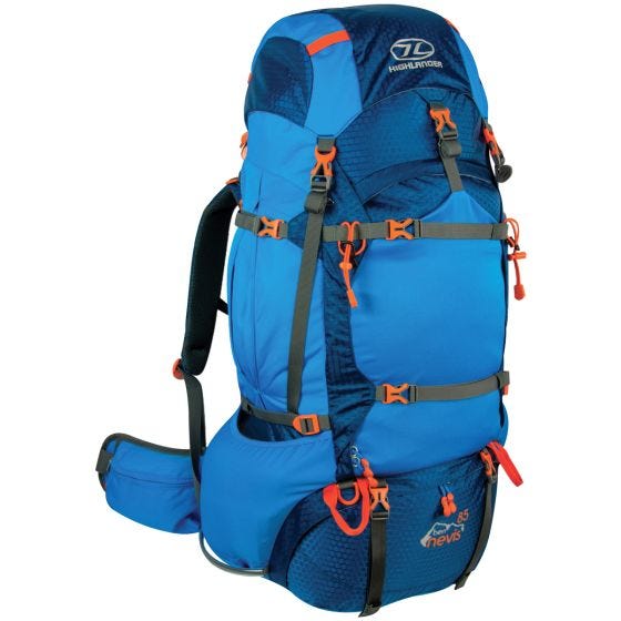 Highlander zaino Ben Nevis 85L in blu