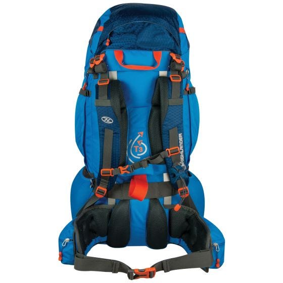 Highlander zaino Ben Nevis 85L in blu