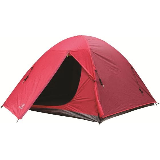 Highlander tenda Birch 3 Rumba Red/Tango Red