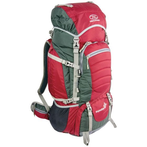 Highlander zaino Expedition 65 in rosso