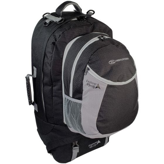 Highlander zaino X-Plorer 45+15L in nero