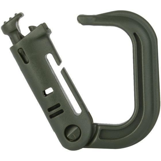 Highlander moschettone Grimloc ITW Nexus in Olive Green