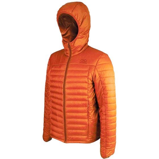 Highlander giacca isolante Barra da uomo in arancione Pumpkin