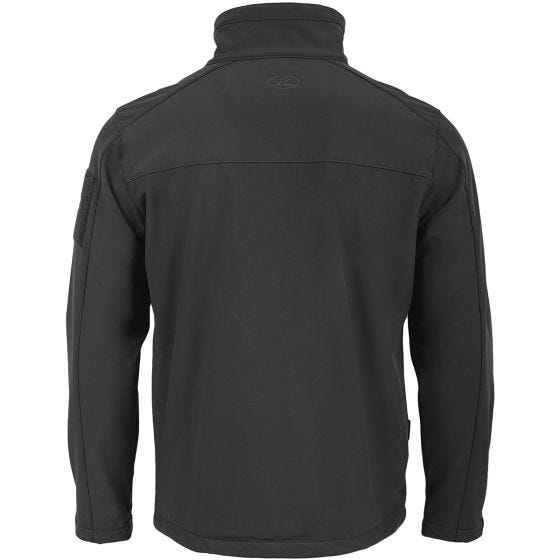 Highlander giacca softshell Odin in nero