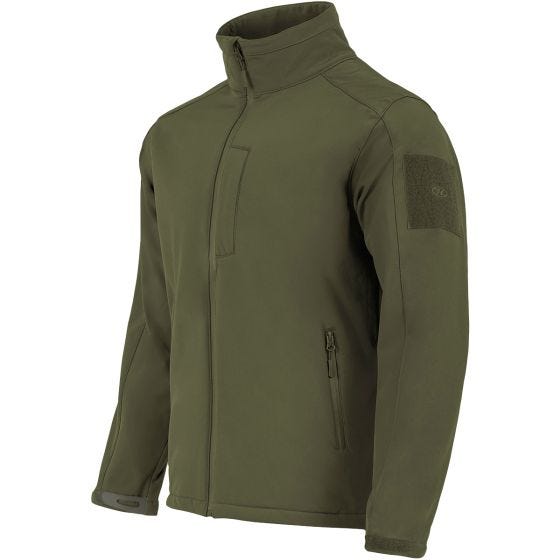 Highlander giacca softshell Odin in verde oliva