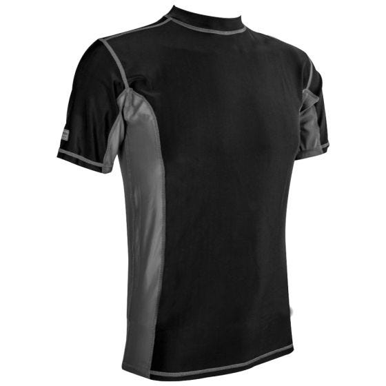 Highlander maglietta da uomo Pro Comp a maniche corte in nero/grigio