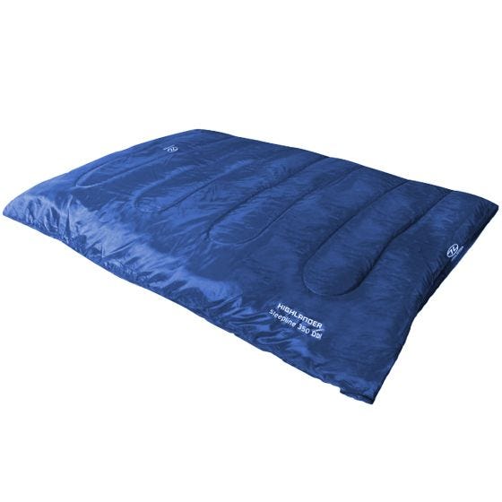 Highlander sacco a pelo matrimoniale Sleepline 350 in blu