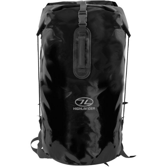 Highlander borsone impermeabile Troon da 70 L in nero