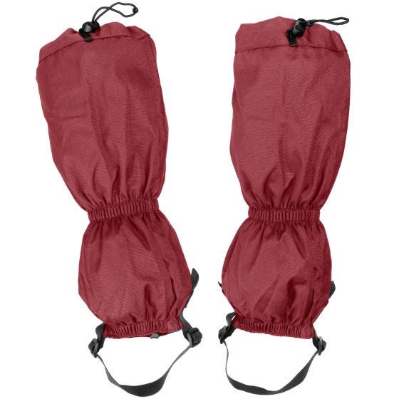 Highlander ghette da escursionismo in rosso