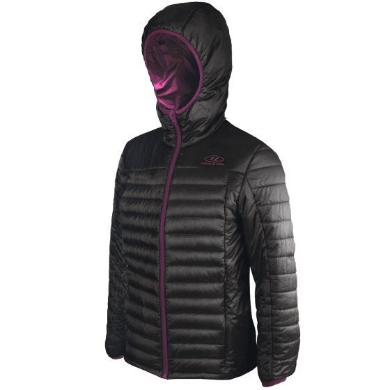 Highlander giacca isolante Barra da donna in nero