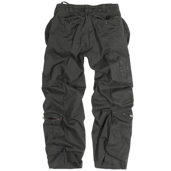 Surplus pantaloni cargo Infantry in nero