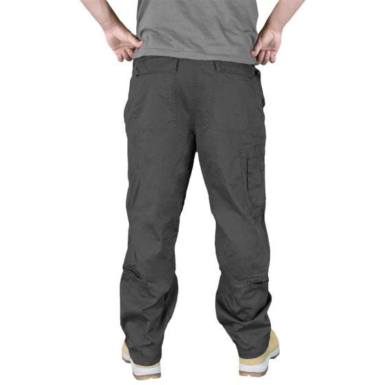 Surplus pantaloni cargo Infantry in nero