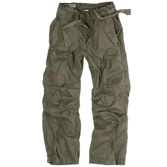 Surplus pantaloni cargo Infantry in verde oliva