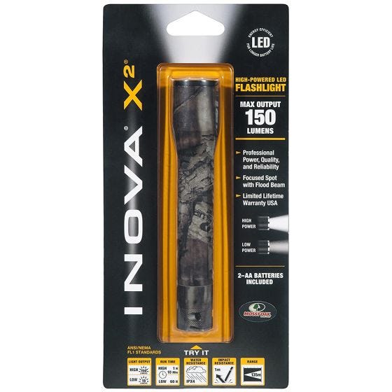 Inova Torcia Elettrica X2 Mossy Oak