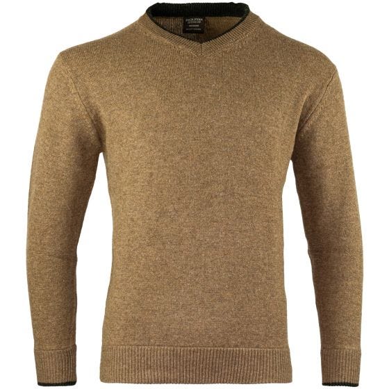 Jack Pyke  pullover con scollo a V Ashcombe in Barley