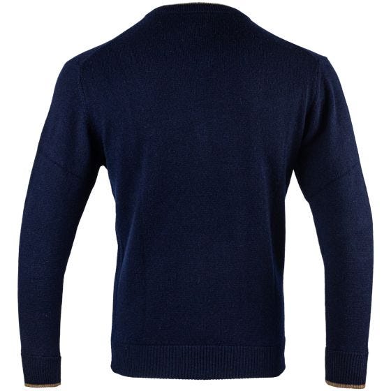Jack Pyke  pullover con scollo a V Ashcombe in Navy