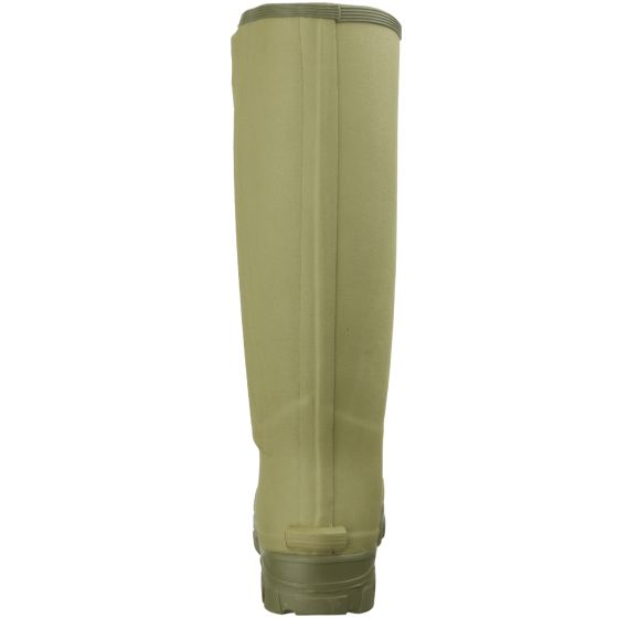 Jack Pyke stivali Wellington con zip Ashcombe in verde oliva chiaro