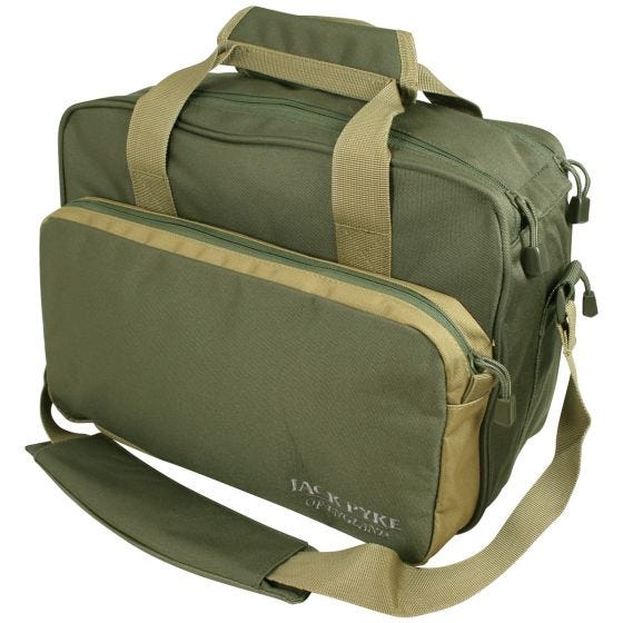 Jack Pyke borsa a tracolla Sporting in verde/Tan