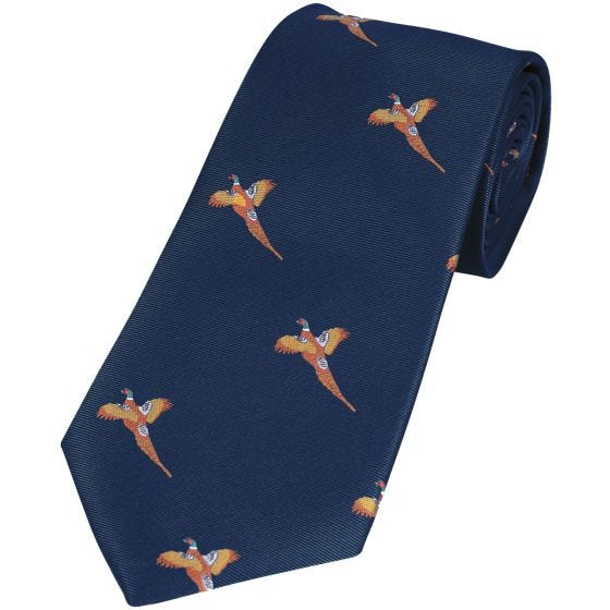 Jack Pyke cravatta fantasia fagiano in Navy