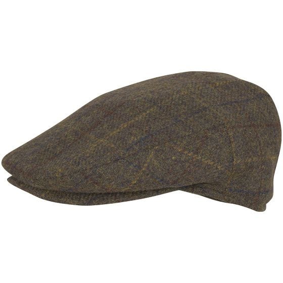 Jack Pyke basco in misto lana in Brown Check