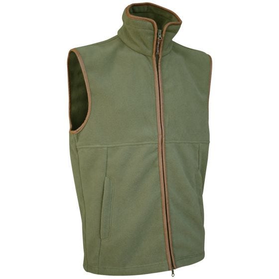 Jack Pyke gilet Countryman in pile verde oliva chiaro