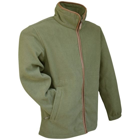 Jack Pyke giacca Countryman in pile verde oliva chiaro