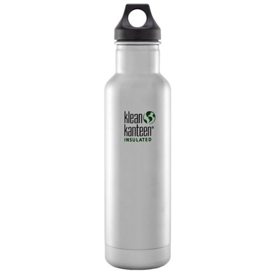 Klean Kanteen borraccia termica classica con tappo ad anello 592ml in acciaio inox spazzolato