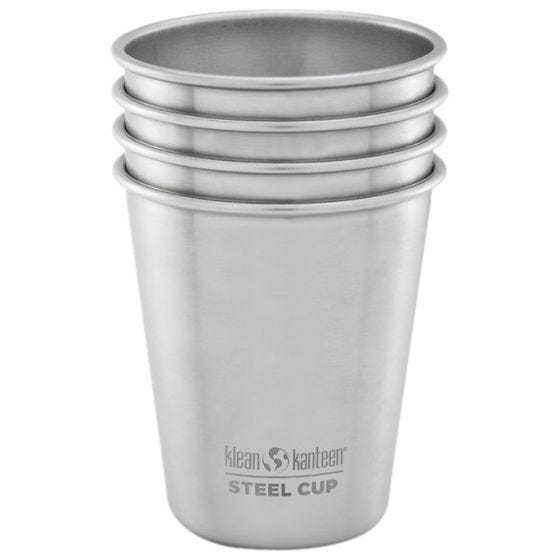 Klean Kanteen set da 4 tazze 296ml in acciaio inox spazzolato