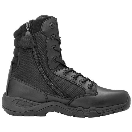 Magnum anfibi Viper Pro 8.0 in nero con zip laterale