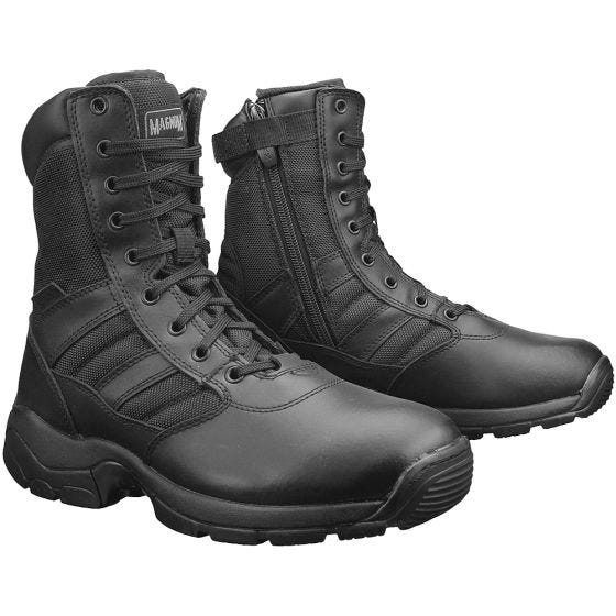 Magnum anfibi Panther 8.0 con zip laterale in nero