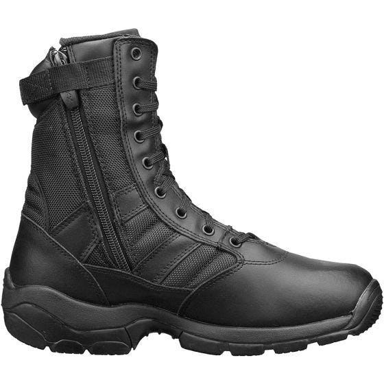 Magnum anfibi Panther 8.0 con zip laterale in nero