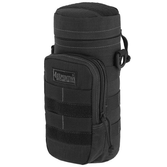 Maxpedition porta borraccia 10" x 4" in nero