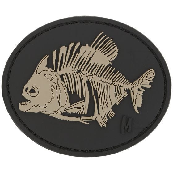 Maxpedition patch Piranha Bones in SWAT
