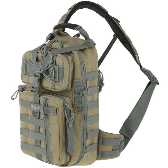 Maxpedition zaino monospalla Sitka in Khaki Foliage