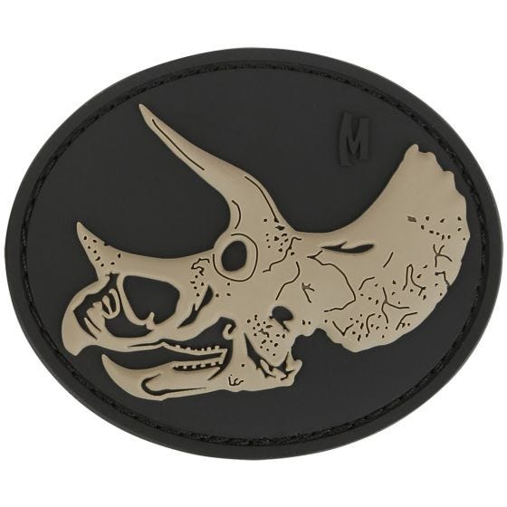Maxpedition patch Triceratops Skull in SWAT