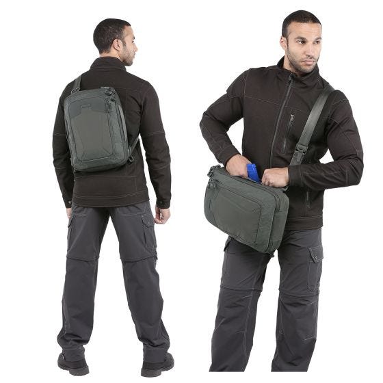 Maxpedition zaino monospalla Valence in grigio