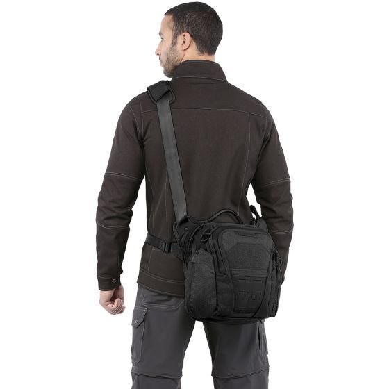Maxpedition borsa con tracolla Veldspar in nero