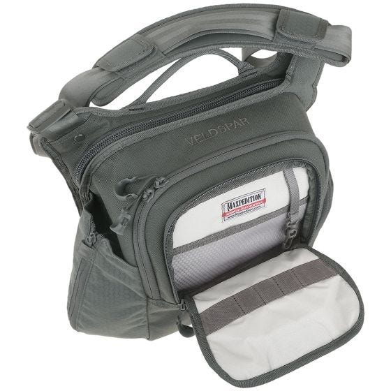 Maxpedition borsa con tracolla Veldspar in grigio