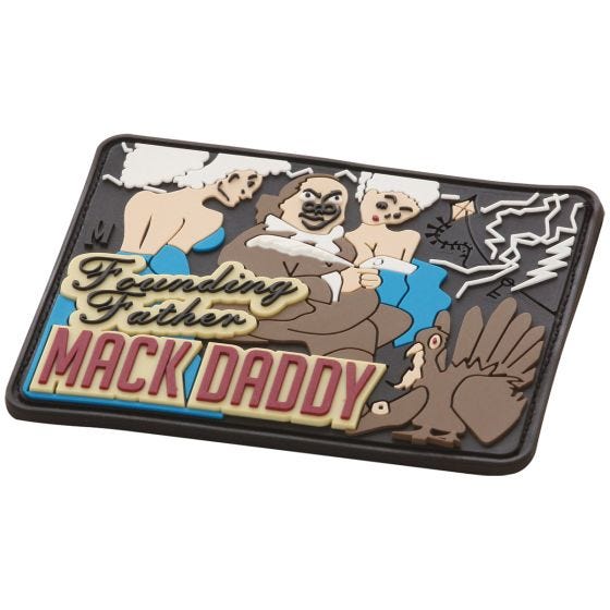 Maxpedition patch Ben Franklin Mack a colori