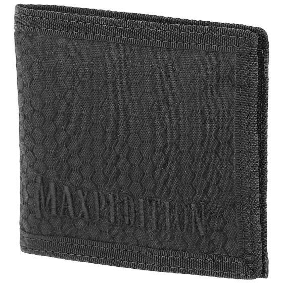 Maxpedition portafoglio apertura a libro in nero