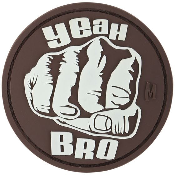 Maxpedition patch Bro Fist fosforescente