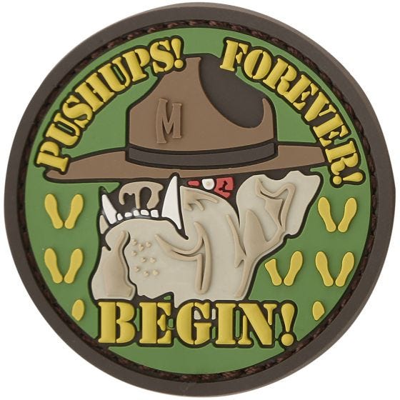 Maxpedition patch Devil Dog in Arid