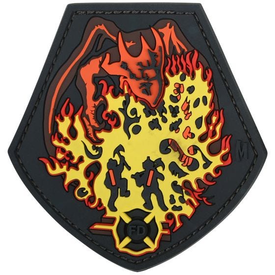 Maxpedition patch Fire Dragon a colori