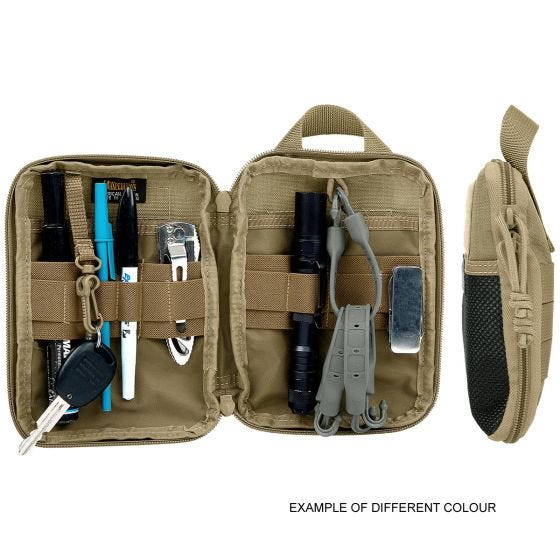 Maxpedition tasca organizer per uso quotidiano E.D.C. in OD Green