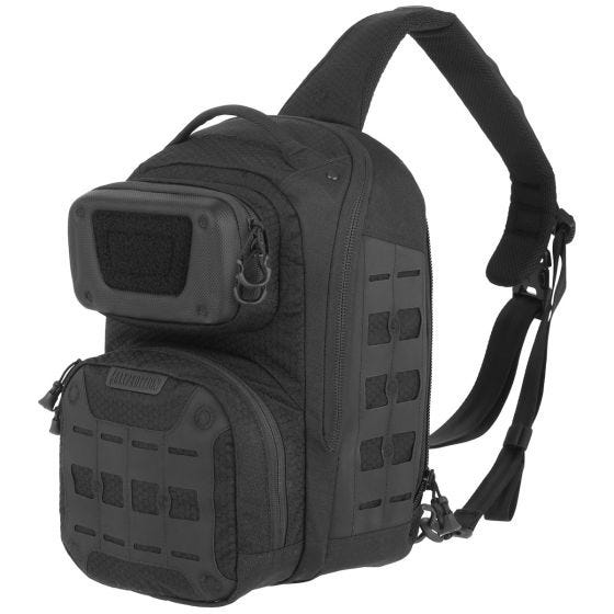 Maxpedition zaino monospalla ambidestro Edgepeak in nero