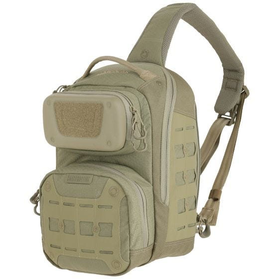 Maxpedition zaino monospalla ambidestro Edgepeak in Tan