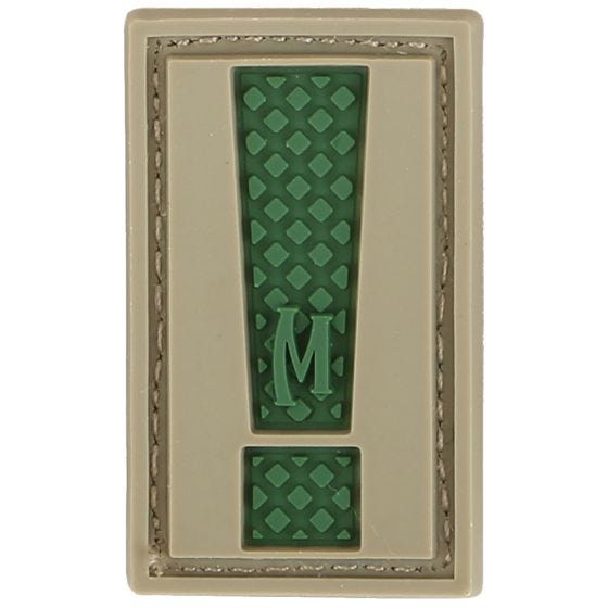 Maxpedition patch Letter ! in Arid